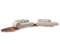 Divano modulare in pelle&nbsp;BATON ROUGE - VISIONNAIRE BY IPE