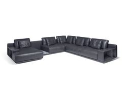 Divano modulare in pelle&nbsp;FRAME - VISIONNAIRE BY IPE