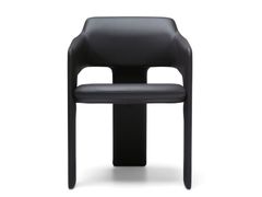 Sedia imbottita in pelle con braccioli&nbsp;ROCHESTER - VISIONNAIRE BY IPE