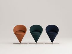 Sedia imbottita in tessuto&nbsp;CONE CHAIR - PANTON UPHOLSTERY COLLECTION - VITRA