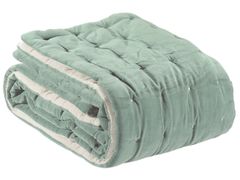 Runner da letto a tinta unita in cotone&nbsp;ELISE - VIVARAISE