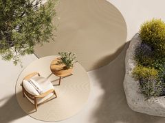 Tappeto rotondo in plastica riciclata per esterni&nbsp;Tappeto rotondo - VONDOM
