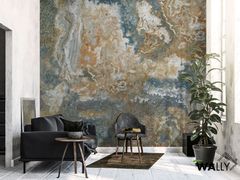 Carta da parati lavabile in tessuto non tessuto&nbsp;ONYX - WALLYART