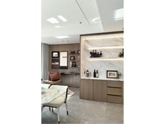 PARETE ATTREZZATA COMPONIBILE&nbsp;EMBEDDED STORAGE CABINET - WANSHEMUYE