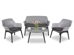 LOUNGE SET DA GIARDINO IN POLIPROPILENE&nbsp;LUXOR - WS DESIGN