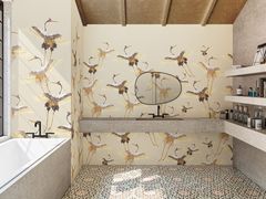 Carta da parati a motivi orientali&nbsp;D�COLLER - WALLPEPPER