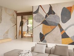 Carta da parati a motivi orientali&nbsp;LITHOS - WALLPEPPER