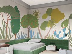 Carta da parati per bambini&nbsp;STRANGER TREES - WALLPEPPER