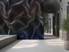 Carta da parati sfumata&nbsp;WAVES - WALLPEPPER