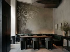 Carta da parati in bio-vinile organico&nbsp;WHITE SPRING - WALL&DEC�