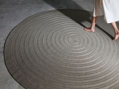 Tappeto rotondo in fibra sintetica per esterni&nbsp;ANTIBES - WARLI