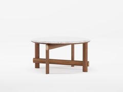 Tavolino rotondo in marmo&nbsp;KAYA - WEWOOD - PORTUGUESE JOINERY