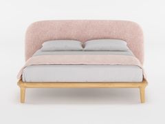 Letto matrimoniale con testiera imbottita&nbsp;NORAY - WEWOOD - PORTUGUESE JOINERY