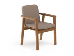 Sedia da giardino in tessuto con braccioli&nbsp;DENK - YAAZ