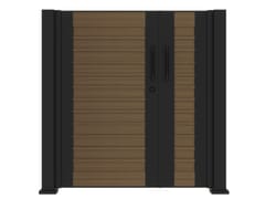 Cancello a battente in alluminio&nbsp;AURORA - YARDCOM