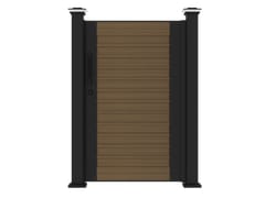 Cancello a battente in alluminio&nbsp;AURORA - YARDCOM