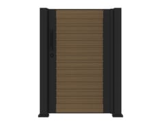 Cancello a battente in alluminio&nbsp;AURORA - YARDCOM