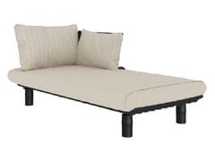 Dormeuse da giardino imbottita in tessuto&nbsp;BAMBOO - YARDCOM