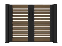 Cancello a battente in alluminio&nbsp;MOONLIGHT - YARDCOM