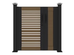 Cancello a battente in alluminio&nbsp;MOONLIGHT - YARDCOM