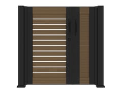 Cancello a battente in alluminio&nbsp;MOUNTAIN MISTS - YARDCOM