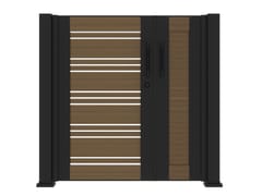 Cancello a battente in alluminio&nbsp;ROSY CLOUDS - YARDCOM