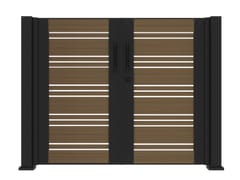 Cancello a battente in alluminio&nbsp;ROSY CLOUDS - YARDCOM