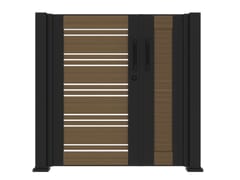 Cancello a battente in alluminio&nbsp;STARS - YARDCOM