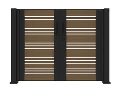 Cancello a battente in alluminio&nbsp;STARS - YARDCOM