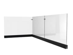 Parapetto in alluminio e vetro per finestre e balconi&nbsp;Parapetto - YARDCOM