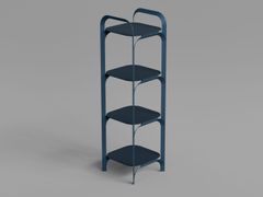 Libreria a giorno in alluminio verniciato a polvere&nbsp;AUDACE - EUROTECH FZCO