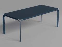 Tavolo rettangolare in metallo&nbsp;AUDACE - EUROTECH FZCO