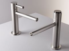 MISCELATORE PER LAVABO IN ACCIAIO INOX&nbsp;TUBEX - RUBINETTERIE ZAZZERI