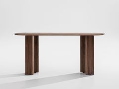 Consolle rettangolare in legno massello&nbsp;CURTAIN CONSOLE - ZEITRAUM