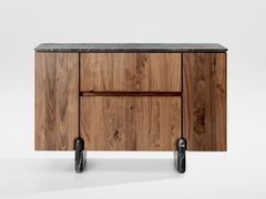 Madia in legno massello con cassetti&nbsp;ONDE - ZEITRAUM