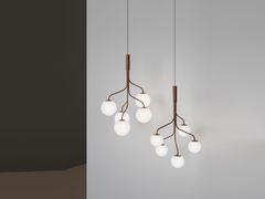 LAMPADA A SOSPENSIONE IN VETRO&nbsp;CURVE CLUSTER XL - ZERO