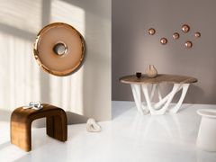 SPECCHI, SEDUTE E TAVOLI SCULTOREI&nbsp;MOBILI E COMPLEMENTI D'ARREDO IN ACCIAIO SOFFIATO - ZIETA PROZESSDESIGN