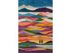 Tappeto rettangolare in lana&nbsp;ENCHANTING LANDSCAPE 2 - ZOLLANVARI