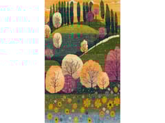 Tappeto rettangolare in lana&nbsp;ENCHANTING LANDSCAPE 3 - ZOLLANVARI