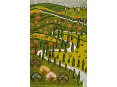 Tappeto rettangolare in lana&nbsp;ENCHANTING LANDSCAPE 6 - ZOLLANVARI