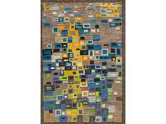 Tappeto rettangolare in lana&nbsp;MODERNIST STAINED-GLASS GABBEH 6 - ZOLLANVARI