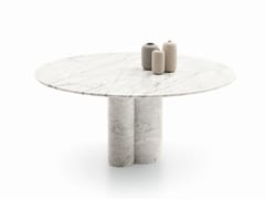 Tavolo rotondo in marmo ARCADE | Tavolo rotondo - DITRE ITALIA