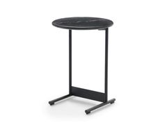 Tavolino di servizio rotondo con piano in marmo&nbsp;TOKIO - ARFLEX
