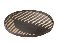 Vassoio rotondo in legno&nbsp;ASYMMETRIC DOT - NOTRE MONDE