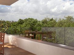 Balaustra regolabile per muretto&nbsp;B-2500 MAXIMA MURETTO - METALGLAS BONOMI