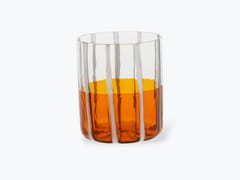 Bicchiere in vetro soffiato MEZZO E MEZZO - TUTTOATTACCATO SAS DI CARLO UMBERTO GUAZZO & C.