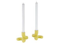Set di 2 portacandele in poliresina&nbsp;DOODLE - BLOMUS