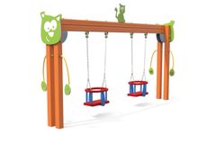 Altalena in alluminio&nbsp;CAT SWING BABY 2G - STILEURBANO