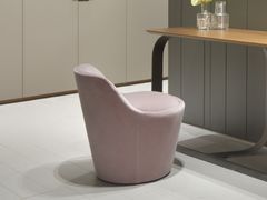 Poltroncina imbottita in velluto&nbsp;CHLO� | Poltroncina - EMMEBI