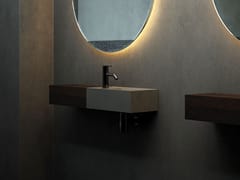 Mobile lavabo sospeso in legno FACETT | Mobile lavabo in legno - INBANI